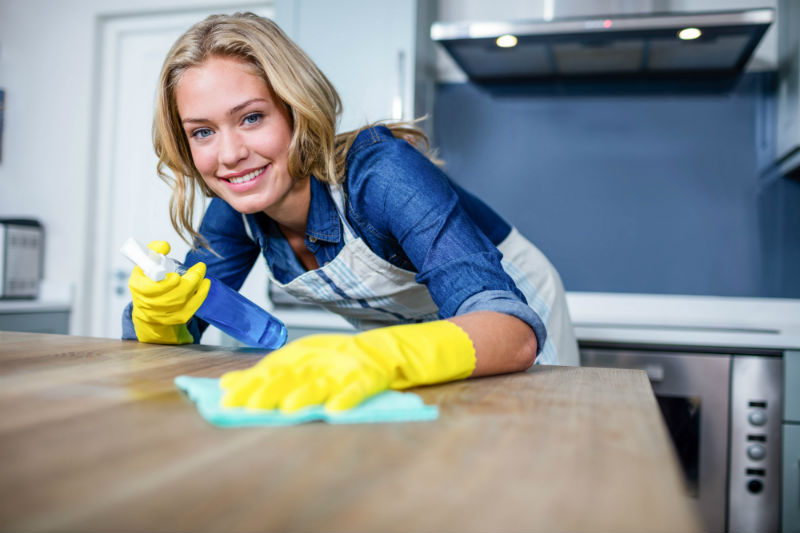 Domestic kitchen cleaning in North Wales